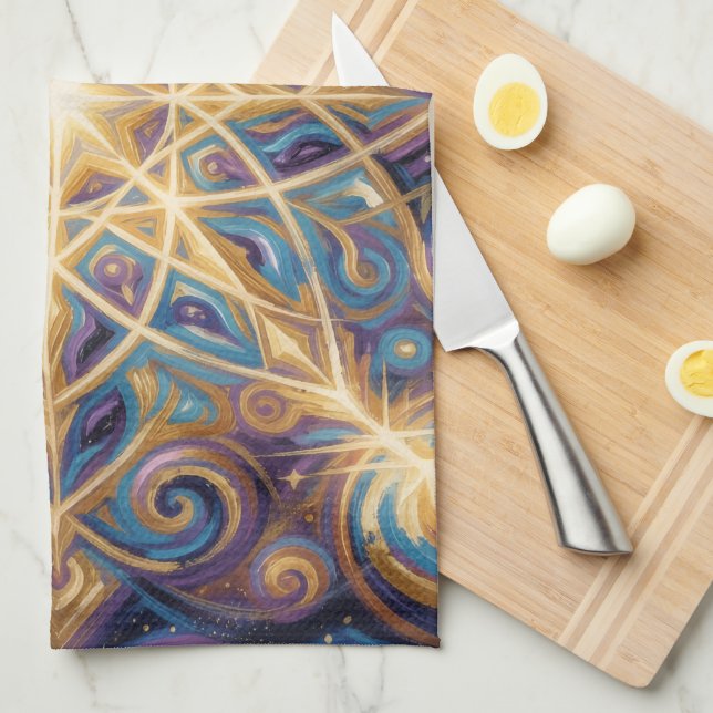 Paño De Cocina Ethereal Vision – Beyond Reality49 (Doblado Cuarto)
