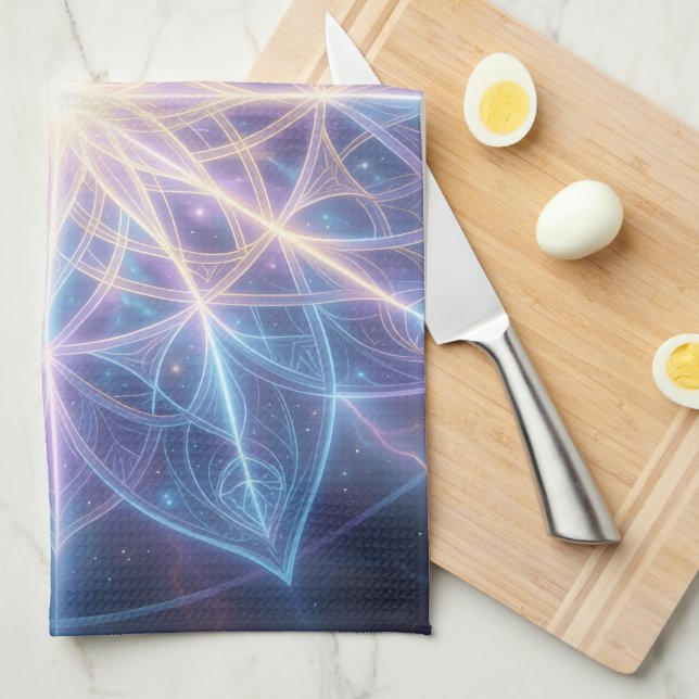 Paño De Cocina Ethereal Vision – Beyond Reality.97 (Doblado Cuarto)