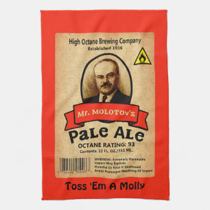 Paño De Cocina Etiqueta Pale Ale de Molotov
