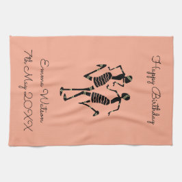 Paño De Cocina Étnica, arte africano, baile de carnaval