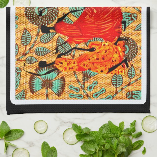 Paño De Cocina Étnico (Doblado)