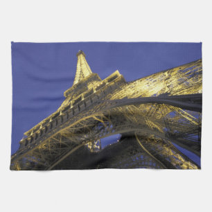 Paño De Cocina Europa, Francia, París, Torre Eiffel, tarde 2