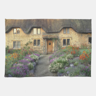 Paño De Cocina Europa, Inglaterra, Chippenham. Luz de madrugada