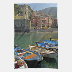 Paño De Cocina Europa, Italia, región de Liguria, Cinque Terre, 2