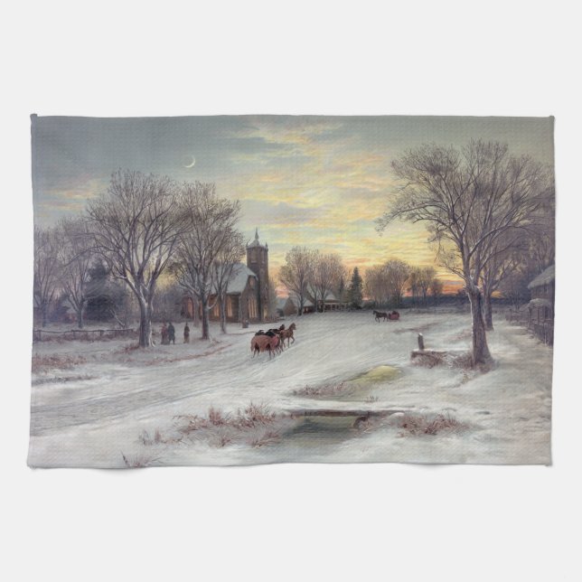 Paño De Cocina Eve navidades (Horizontal)