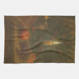 Paño De Cocina Evergreen Table – Candlelight and Calm