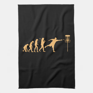 Paño De Cocina Evolución del disco de golf