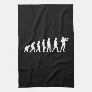 Paño De Cocina Evolución violinista