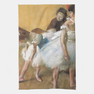 Paño De Cocina Examen de danza por Edgar Degas, Ballet de época