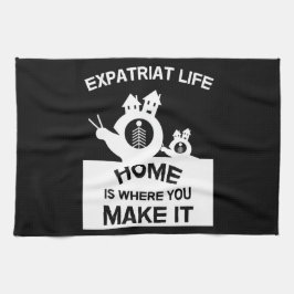 Paño De Cocina Expatriados Expatriados En El Extranjero Familias 