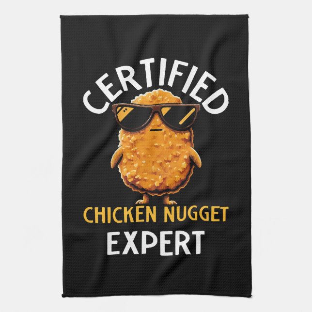 Paño De Cocina Experto Certificado en Nuggets de Pollo (Vertical)