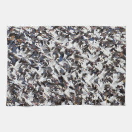 Paño De Cocina Explosión en la ganso de la nieve