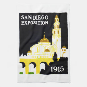 Paño De Cocina Exposición de San Diego de 1915