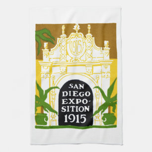 Paño De Cocina Exposición de San Diego de 1915