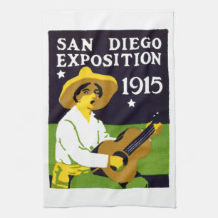 Paño De Cocina Exposición de San Diego de 1915