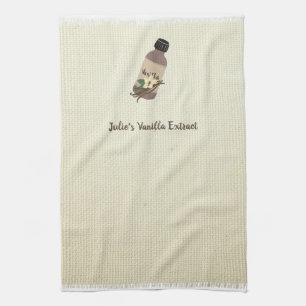 Paño De Cocina Fabricante de extractos de vainilla de personaliza