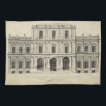 Paño De Cocina Fachada de estilo teatral de Colen Campbell<br><div class="desc">Colen Campbell creó esta fachada de estilo teatral,  que fue publicada en su libro Vitruvius Britannicus. La fachada es básicamente una representación de la fachada,  o de un lado,  de un edificio. ¡Un impresionante dibujo arquitectónico que se vería genial en tu casa!</div>