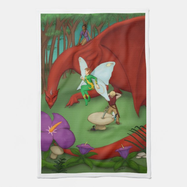 Paño De Cocina Fairy Quest (Vertical)