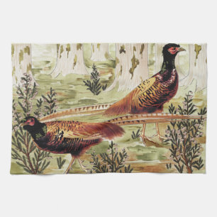 Paño De Cocina Faisans ordinaires por Maurice Pillard Verneuil