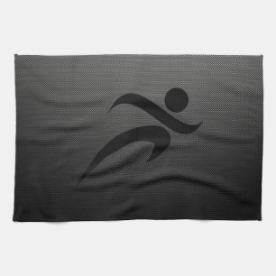 Paño De Cocina Falsa fibra de carbono; Funcionamiento