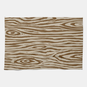 Paño De Cocina Falso Bois - diseño de madera del grano