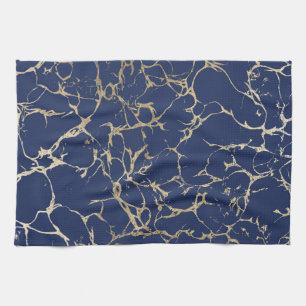 Paño De Cocina Falso modelo del mármol del efecto metalizado de