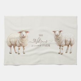 Paño De Cocina Family Farm Rustic Sheep 