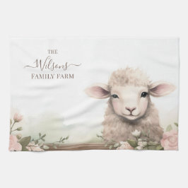 Paño De Cocina Family Farm Rustic Sheep 