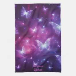 Paño De Cocina Fantasía de mariposa personalizada