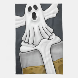 Paño De Cocina Fantasma espeluznante de Halloween