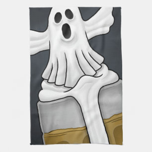Paño De Cocina Fantasma espeluznante de Halloween