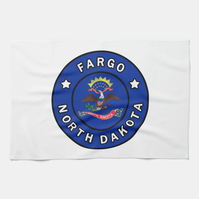 Paño De Cocina Fargo Dakota del Norte (Horizontal)