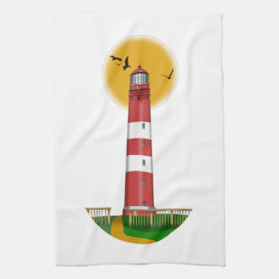 Paño De Cocina Faro de Amrum Alemania