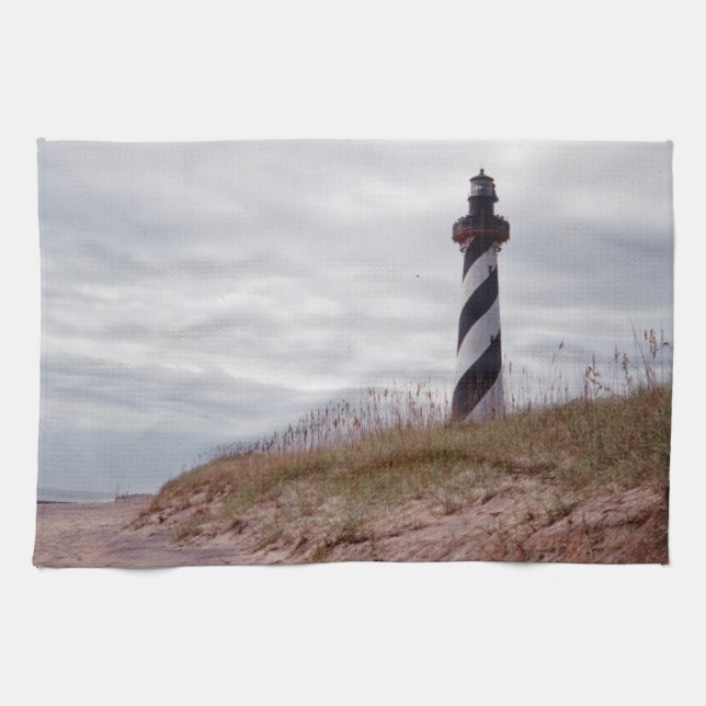 Paño De Cocina Faro de Cabo Hatteras (Horizontal)