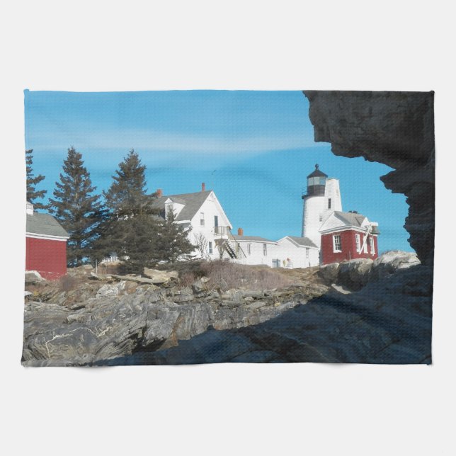 Paño De Cocina Faro de Pemaquid Point 22 (Horizontal)