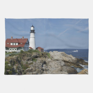 Paño De Cocina Faro de Portland Head, Cape Elizabeth,Maine,
