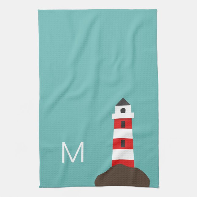 Paño De Cocina Faro lindo el | personalizado (Vertical)
