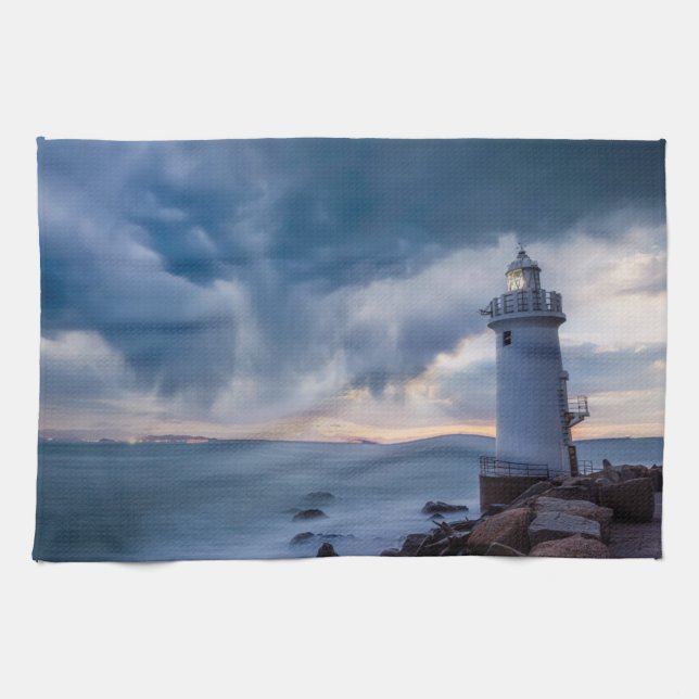 Paño De Cocina Faros | Faro de Cape Irago (Horizontal)