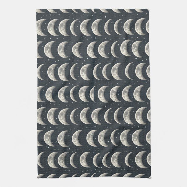 Paño De Cocina Fase de la Luna Celestial (2) (Vertical)