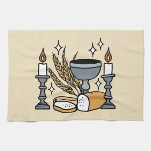 Paño De Cocina Fe y Gracia Espiritual – Cristiano Inspirador