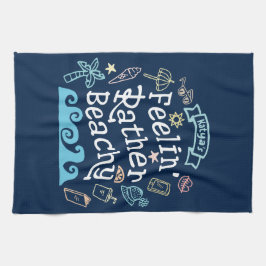 Paño De Cocina Feelin' bastante con playas añade su verano