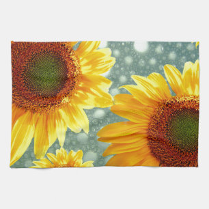 Paño De Cocina Felices girasoles