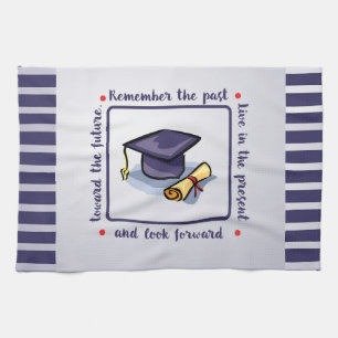 Paño De Cocina Felicidades por graduación Recuerden el pasado
