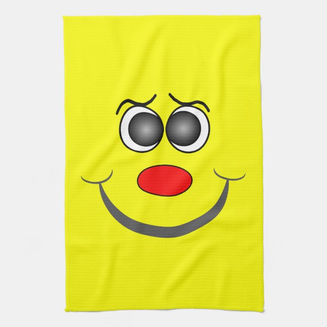 Paño De Cocina Feliz (Vertical)