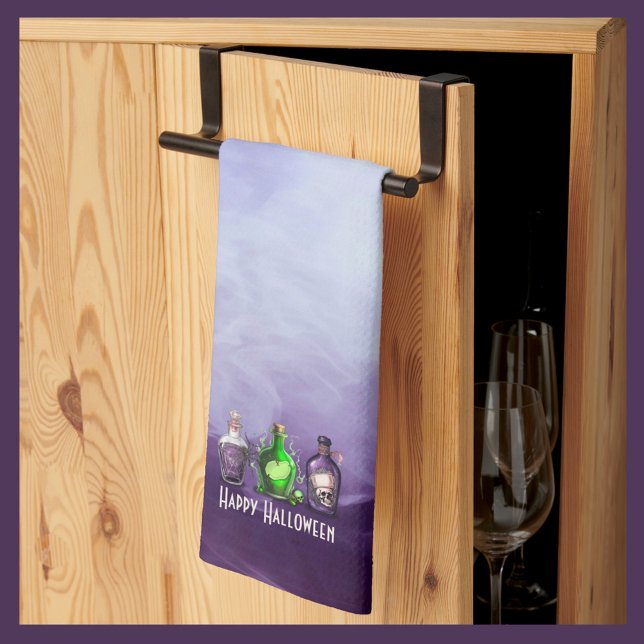 Paño De Cocina Feliz aniversario de Halloween (Subido por el creador)