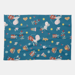 Paño De Cocina Feliz Christmouse