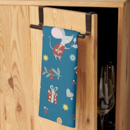Paño De Cocina Feliz Christmouse