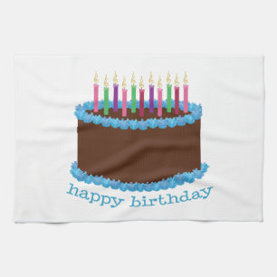 Paño De Cocina Feliz cumpleaños