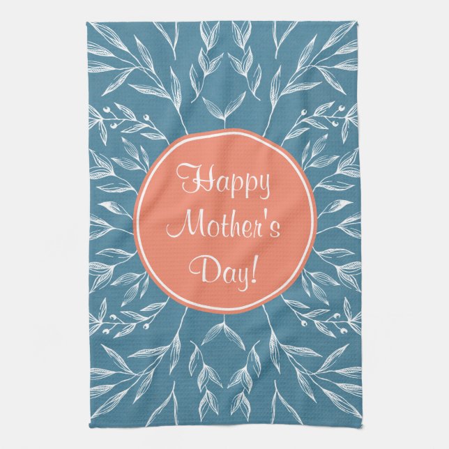 Paño De Cocina Feliz Día de la Madre (Vertical)