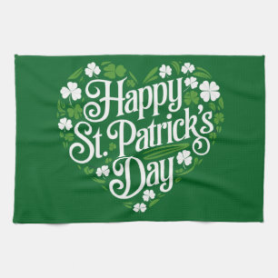 Paño De Cocina Feliz Día de San Patricio